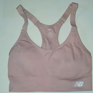 NB Pink Racerback Sports Bra